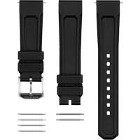 Grande montre automatique de plong&eacute;e, Num&eacute;rique, &agrave; piles, 41 mm, Noir Brunswick Fyr & Safety