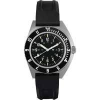 Montre Steel Navigator sur ensemble bracelet en caoutchouc noir de trois morceaux, Num&eacute;rique, &agrave; piles, 41 mm, Noir Brunswick Fyr & Safety