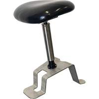 TA200 Sit-Stand Stool, Vinyl, Black, 280 lbs. Capacity Brunswick Fyr & Safety