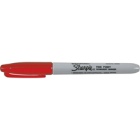 Permanent Markers - #15, Fine, Red PA392 | Brunswick Fyr & Safety