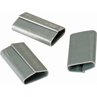 Steel Seals - Push Style (Overlap), Closed, Fits Strap Width: 5/8" PA538 | Brunswick Fyr & Safety