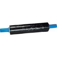 Stretch Wrap, 80 Gauge (20.3 micrometers), 18" x 1000', Opaque Black PA890 | Brunswick Fyr & Safety