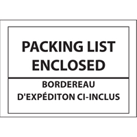 Packing List Envelopes, 4" L x 5" W, Backloading Style PB244 | Brunswick Fyr & Safety