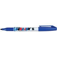 Marqueurs Dura-Ink - no 15, Bleu, Pointe Fin Brunswick Fyr & Safety