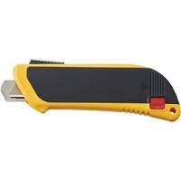 Automatic Self-Retracting Safety Knife with Guard, 10 mm, Carbon Steel, Heavy-Duty, Plastic Handle Brunswick Fyr & Safety