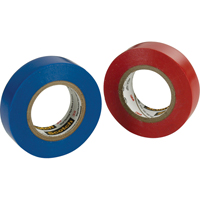Scotch&reg; 35 Colour Coded Tape, 12.7 mm (1/2") x 20.1 m (66'), Blue, 7 mils Brunswick Fyr & Safety