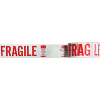 Bilingual Printed Tape – Fragile This Side Up , Red on White Brunswick Fyr & Safety