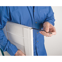 Bobines en acier portatives, Largeur x 1/2", &eacute;paisseur 0,02" Brunswick Fyr & Safety