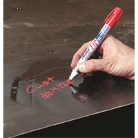 Paint-Riter&reg; + Oily Surface Marker, Liquid, Red Brunswick Fyr & Safety