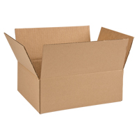 Cardboard Box, 12" x 9" x 4", Flute C PE570 | Brunswick Fyr & Safety