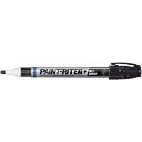 Paint-Riter<sup>®</sup>+ Wet Surface Paint Marker, Liquid, Black PE942 | Brunswick Fyr & Safety