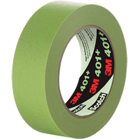401+ High Performance Masking Tape, 24 mm (1") W x 54.8 m (180') L, Green PF535 | Brunswick Fyr & Safety