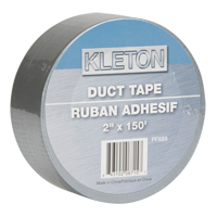 Utility Grade Duct Tape, 6 mils, Silver, 50 mm (2") x 45 m (148') PF689 | Brunswick Fyr & Safety