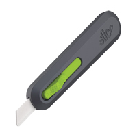 Slice™ Auto-Retractable Knife, 12 mm, Ceramic, Nylon Handle PF808 | Brunswick Fyr & Safety