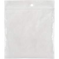 Sacs en poly, Refermable, 4" x 4", 2 mils Brunswick Fyr & Safety