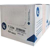 SR Series Food Packaging Bulk Pound Bags, Open Top, 8" x 5", 0.85 mil PG318 | Brunswick Fyr & Safety