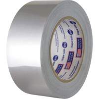 Silver Aluminum Foil Tape, 3 mils Thick, 25.4 mm (1") x 54.86 m (180') Brunswick Fyr & Safety