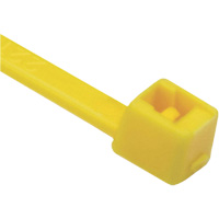 T Series Cable Ties, 8" Long, 50 lbs. Tensile Strength, Yellow Brunswick Fyr & Safety