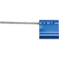 High Security Security Seal, 12", Metal, Cable Seal Brunswick Fyr & Safety