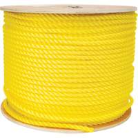3/8" Braided Yellow Rope, Polypropylene, 630' Brunswick Fyr & Safety