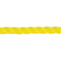3/8" Braided Yellow Rope, Polypropylene, 630' Brunswick Fyr & Safety