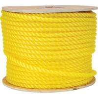1/2" Braided Yellow Rope, Polypropylene, 335' Brunswick Fyr & Safety