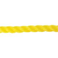 5/8" Braided Yellow Rope, Polypropylene, 200' Brunswick Fyr & Safety