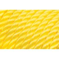 5/8" Braided Yellow Rope, Polypropylene, 200' Brunswick Fyr & Safety