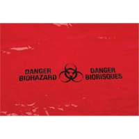 Waste Bags, Bio-Hazard, 50" L x 37" W, 2 mils Brunswick Fyr & Safety
