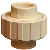 Raccord union, 1/2", PVC-C, Noeud x noeud Brunswick Fyr & Safety