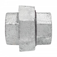 Raccord union pour tuyau, 1/8", Fer galvanis&eacute;, FPT Brunswick Fyr & Safety