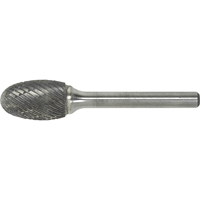Fraise au carbure dur, SE-1, 1/4" dia., 1/4" Tige, 3/8" Prof. de la coupe Brunswick Fyr & Safety