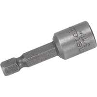 Nutsetter, 5/16" Tip, 1/4" Drive, 1-5/8" L, Magnetic Brunswick Fyr & Safety