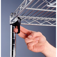 &eacute;tag&egrave;res super ajustables Super Erecta, Ensemble de Ajout, 4 Tablettes, 36" la x 62-9/16" h x 24" p Brunswick Fyr & Safety
