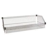 Wire Basket Shelf, 24" W x 48" D, 400 lbs. Capacity Brunswick Fyr & Safety