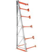 Add-On Reel Rack Section, 4 Rod, 36" W x 36" D x 122-15/16" H RN639 | Brunswick Fyr & Safety