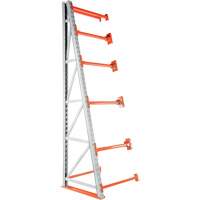Add-On Reel Rack Section, 4 Rod, 36" W x 36" D x 123" H RN647 | Brunswick Fyr & Safety