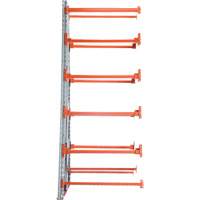 Add-On Reel Rack Section, 4 Rod, 48" W x 36" D x 123" H RN649 | Brunswick Fyr & Safety