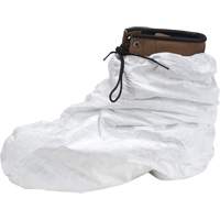 Couvre-chaussures Tyvek 400, Taille unique, Poly&eacute;thyl&egrave;ne, Blanc Brunswick Fyr & Safety