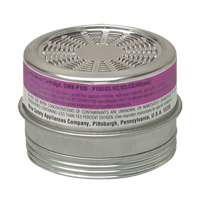 Cartouches pour respirateurs Comfo, Cartouche gaz/vapeur, Gaz acide/P100 Brunswick Fyr & Safety