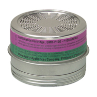 Cartouches pour respirateurs Comfo, Cartouche gaz/vapeur, Ammoniac/M&eacute;thylamine Brunswick Fyr & Safety