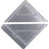 Placard Holders, Aluminum SAG844 | Brunswick Fyr & Safety