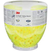 E-A-Rsoft Yellow Neons Earplugs, Bulk - Canister Brunswick Fyr & Safety