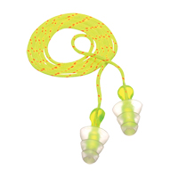 Bouchons d'oreilles r&eacute;utilisables &agrave; trois brides E-A-R, Avec cordon, Vrac - Sac en poly, 26 dB NRR, Taille unique Brunswick Fyr & Safety