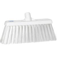 Food Hygiene Broom, 11.7"x3", Polyester, White Brunswick Fyr & Safety