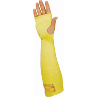 Manchettes, Kevlar, 18", ANSI/ISEA 105 niveau 3, Jaune Brunswick Fyr & Safety