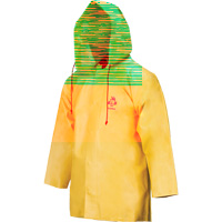 Neo-Slick Chemical & Acid Resistant Rain Jacket, 4X-Large, Yellow, Neoprene SAP019 | Brunswick Fyr & Safety