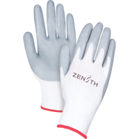 Lightweight Breathable Coated Gloves, 7/Small, Foam Nitrile Coating, 13 Gauge, Polyester Shell Brunswick Fyr & Safety