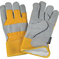 Superior Warmth Winter-Lined Fitters Gloves, Medium, Split Cowhide Palm, Thinsulate Inner Lining Brunswick Fyr & Safety