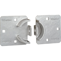 Solid Steel Hasps, Silver Brunswick Fyr & Safety